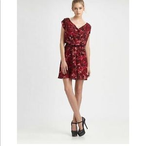 Alice  + Olivia red dress, perfect for the holiday season! Worn once!